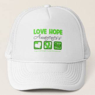Kärlek Hope Awareness Non-Hodgkin's Lymphoma Truckerkeps