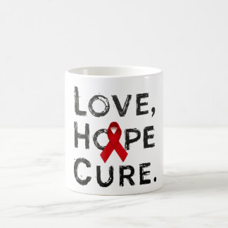 Kärlek, Hope, Cure Kaffemugg