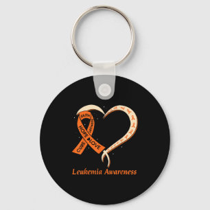 Kärlek Hope Support Leukemia Cancer Awareness Oran Nyckelring