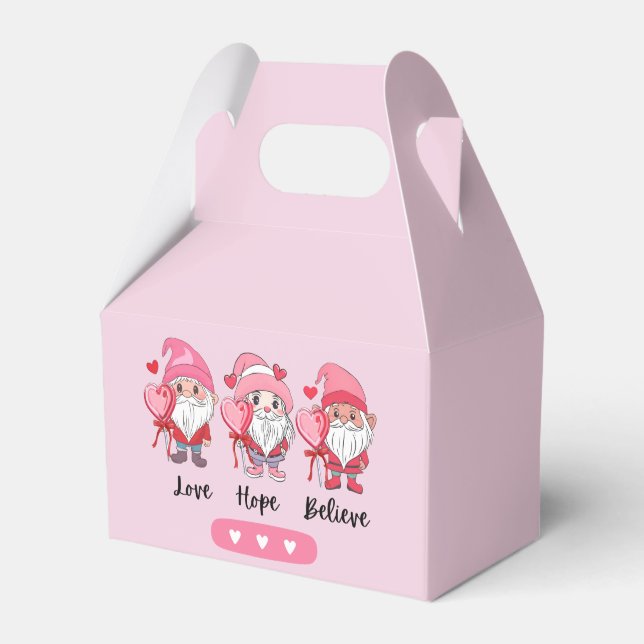 Kärlek Hope tror på Alla hjärtans dagspresent Presentaskar (Framsidan Sidan)