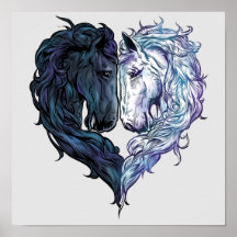 Kärlek Horse poster