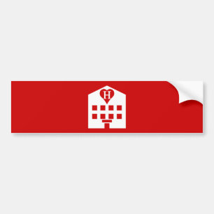 Kärlek Hotel Japanska Emoji Bildekal
