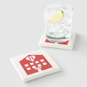 Kärlek Hotel Japanska Emoji Stenunderlägg