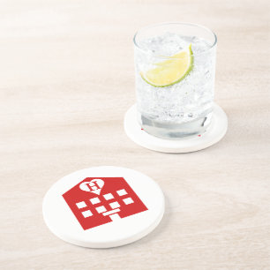 Kärlek Hotel Japanska Emoji Underlägg