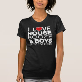 Kärlek House Sprit Boys Tattoos T-Shirt
