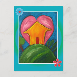 Kärlek House Vykort