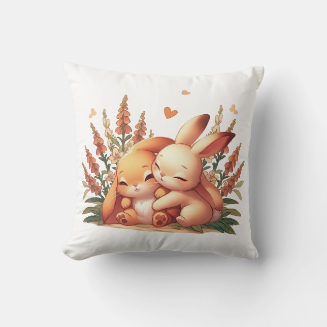 Kärlek Hug Kudde (Framsida)