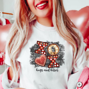 Kärlek Hugs Valentine T Shirt