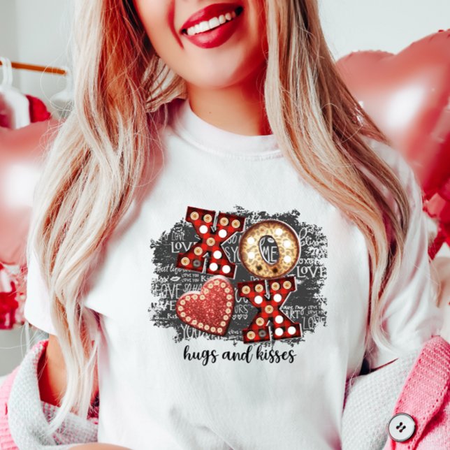 Kärlek Hugs Valentine T Shirt (Skapare uppladdad)