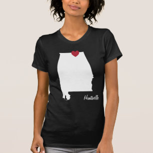 Kärlek Huntsville Alabama Shirt Tröja