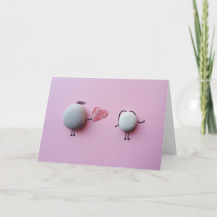 Kärlek Hur du Sten mitt världskort Valentine Card Helgkort