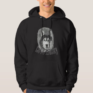 Kärlek Husky Hoodie