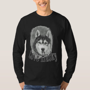 Kärlek Husky T Shirt