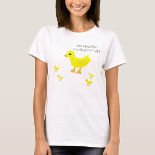 Kärlek i Baby Ducky Moderskap T-Shirt
