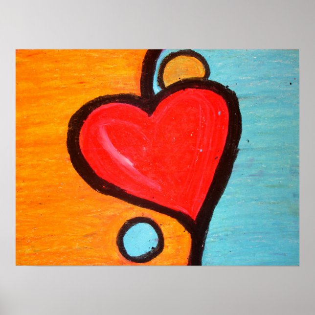 kärlek i balans | Utskrift Poster (Framsidan)