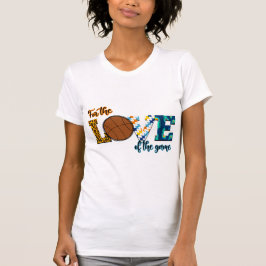 Kärlek i basketbollen Mamma Leopard T Shirt