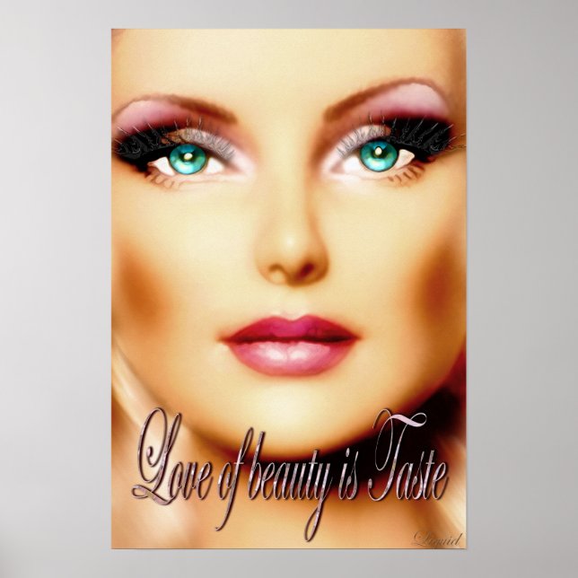 Kärlek i Beauty (Poster) Poster (Framsidan)