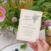 Kärlek i Blom Bröllopsfest med Whimsical Handskriv