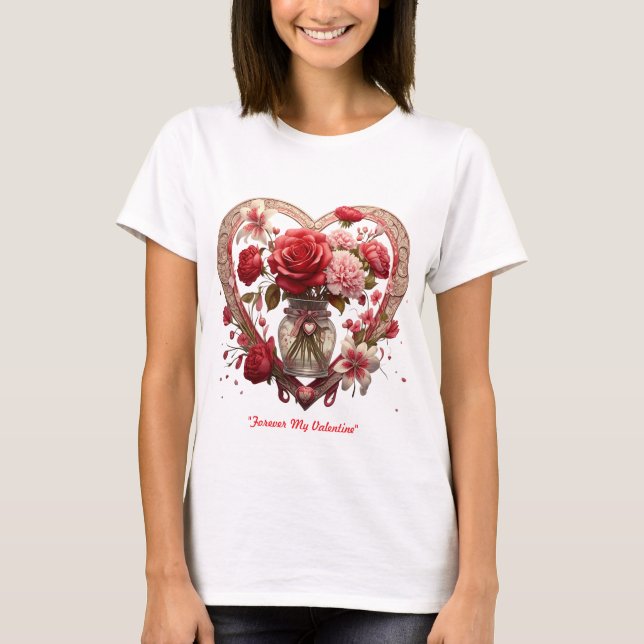 "Kärlek i Blom" T Shirt (Framsida)