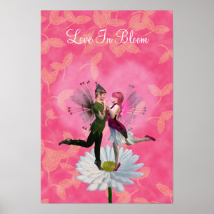 Kärlek i Bloom-Älvor som dansar Poster