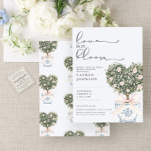 Kärlek i Bloom Chinoiserie  Rosa Möhippa