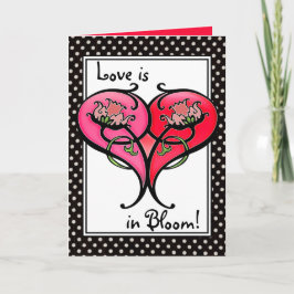 Kärlek i Bloom! Helgkort