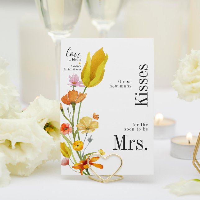 Kärlek i Bloom Hur många sjukes-Möhippa-kort Inbjudningar (Skapare uppladdad)