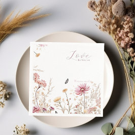 Kärlek i bloom-Möhippa Pappersservett