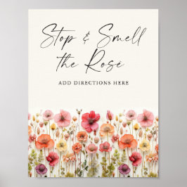 Kärlek i Bloom Möhippa Ro Pub Poster