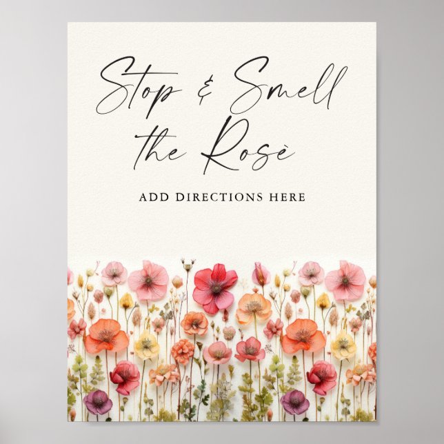 Kärlek i Bloom Möhippa Ro Pub Poster (Framsidan)