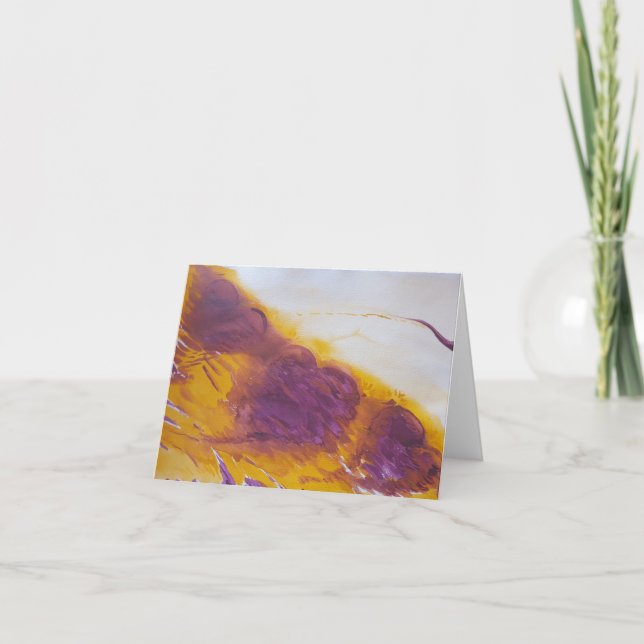 Kärlek i Clouds Helgdag Card Helgkort (Framsida)