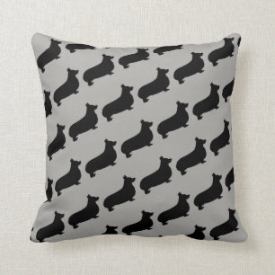 Kärlek i Corgi Hundar Pillow Kudde