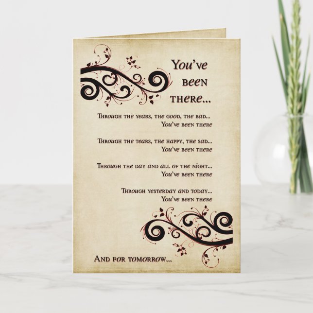 Kärlek i dag och i morgon, hälsningskort helgkort (Framsida)