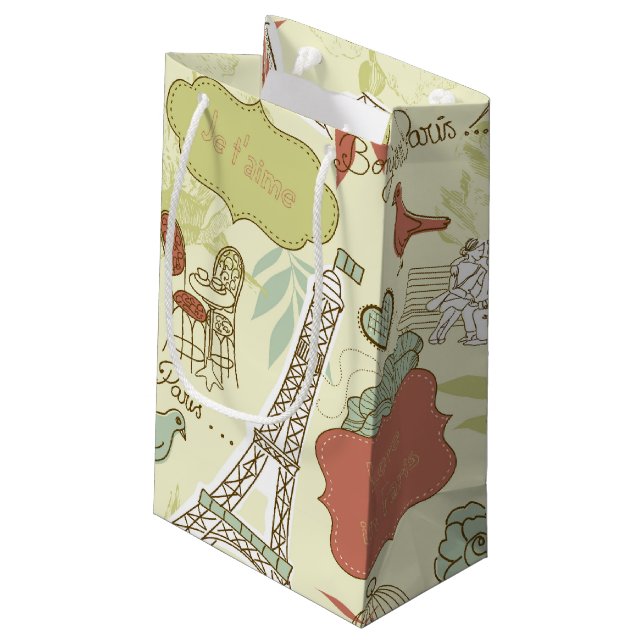 Kärlek i det Paris mönster (Baksidan Vinklad)