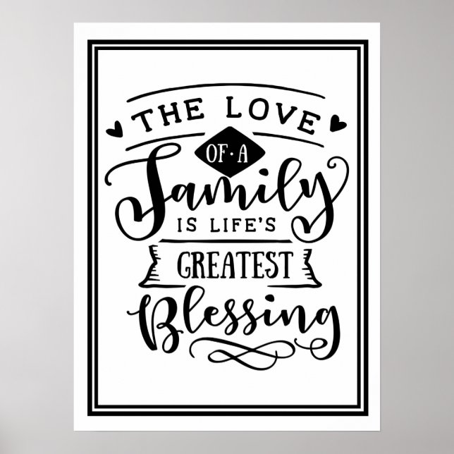 Kärlek i en familj Poster (Framsidan)