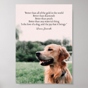 Kärlek i en Hund som Poster av Laura Jaworski