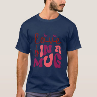 Kärlek I En Mugg vintage T Shirt