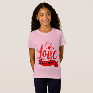 Kärlek i en shirt, Valentine Hearts & Kärlek, ZFJ T Shirt
