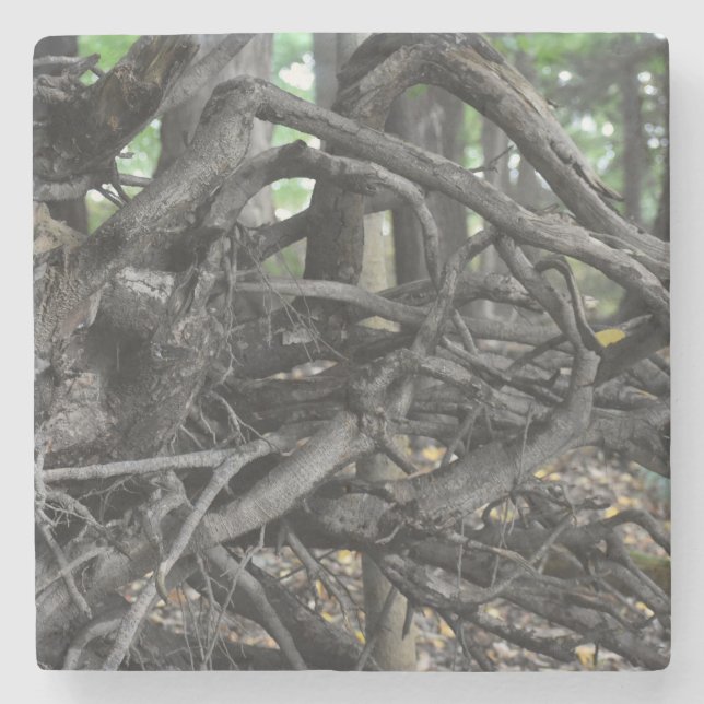 Kärlek i Fallen Träd Stenunderlägg (Framsidan)