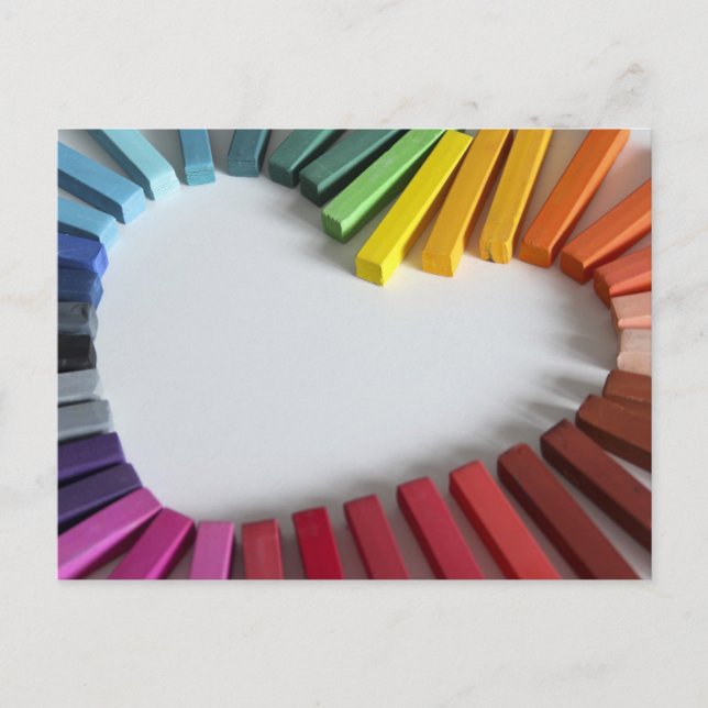 KÄRLEK i FÄRG Vykort (Framsida)