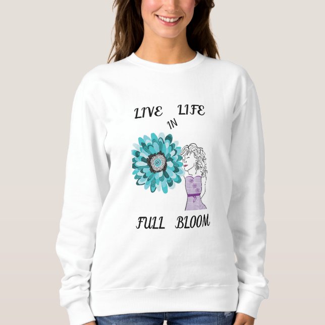 Kärlek i Flowers T Shirt (Framsida)