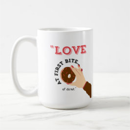 KÄRLEK I FÖRSTA BITAN KAFFEMUGG