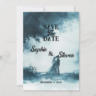 Kärlek i Fullt Bloom: Romantisk Blommigt Spara dat Datumet