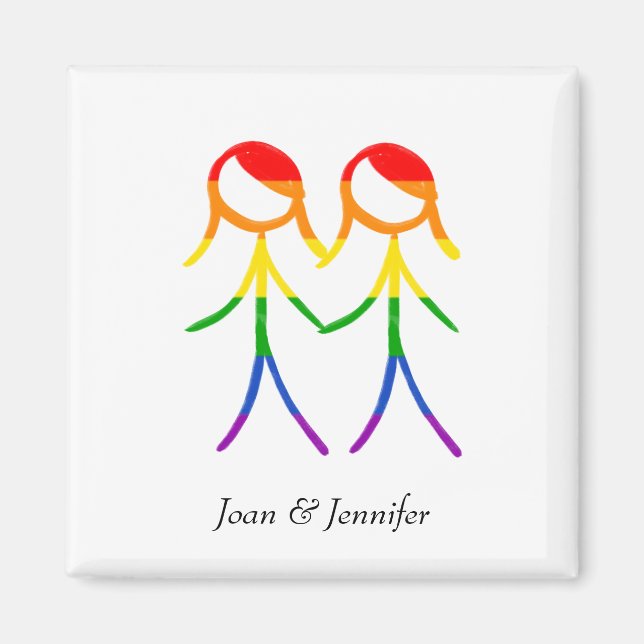 KÄRLEK i FULLT FÄRG Magnet (Framsidan)