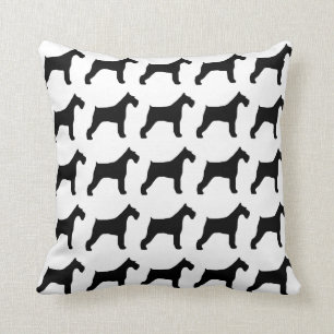 Kärlek i Giant Schnauzers Pillow Kudde