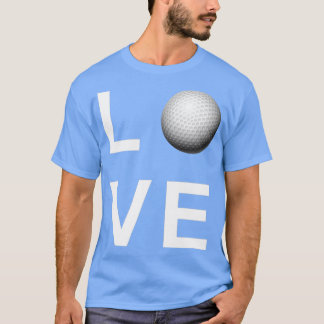Kärlek i Golf T Shirt
