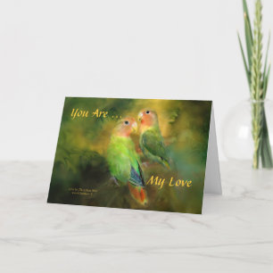 Kärlek i guld- mistvalentin dag ArtCard Helgkort