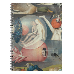 Kärlek i helvetet av Hieronymus Bosch Anteckningsbok