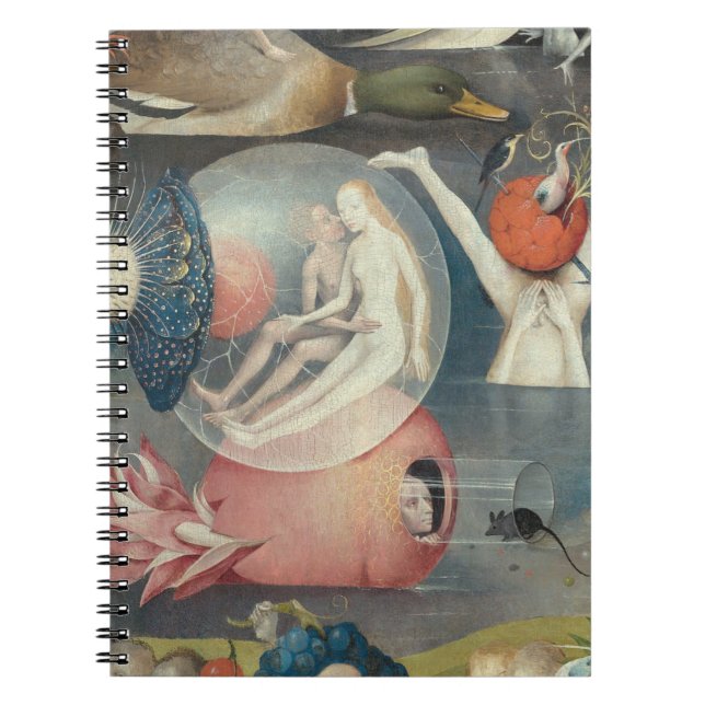 Kärlek i helvetet av Hieronymus Bosch Anteckningsbok (Framsidan)