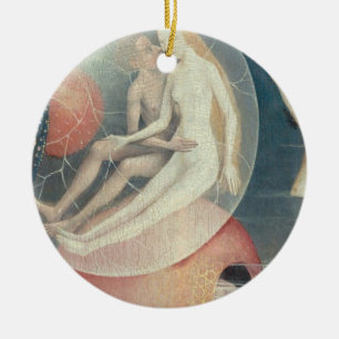 Kärlek i helvetet av Hieronymus Bosch Julgransprydnad Keramik